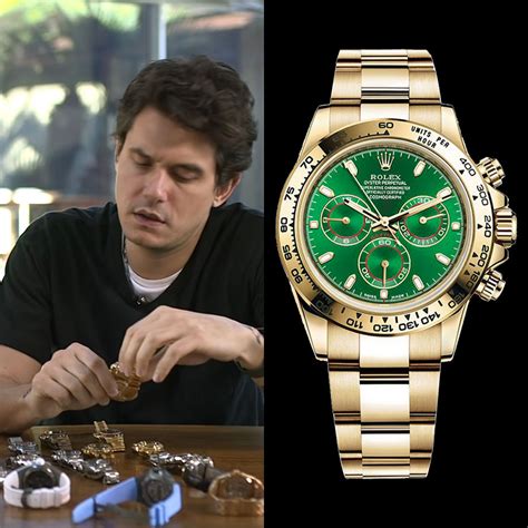 john mayer Rolex daytona